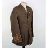 WW1 British Cuff Rank Tunic Attributed to Major Arthur Rogerson MC & Bar 8th Battalion Tank Corps an