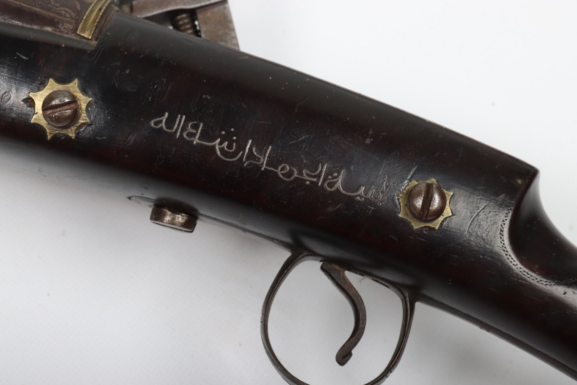 North African Kabyle Snaphaunce Gun, 19th Century - Image 12 of 16