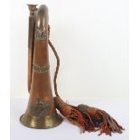 WW1 Period Gloucestershire Regiment Personalised Bugle