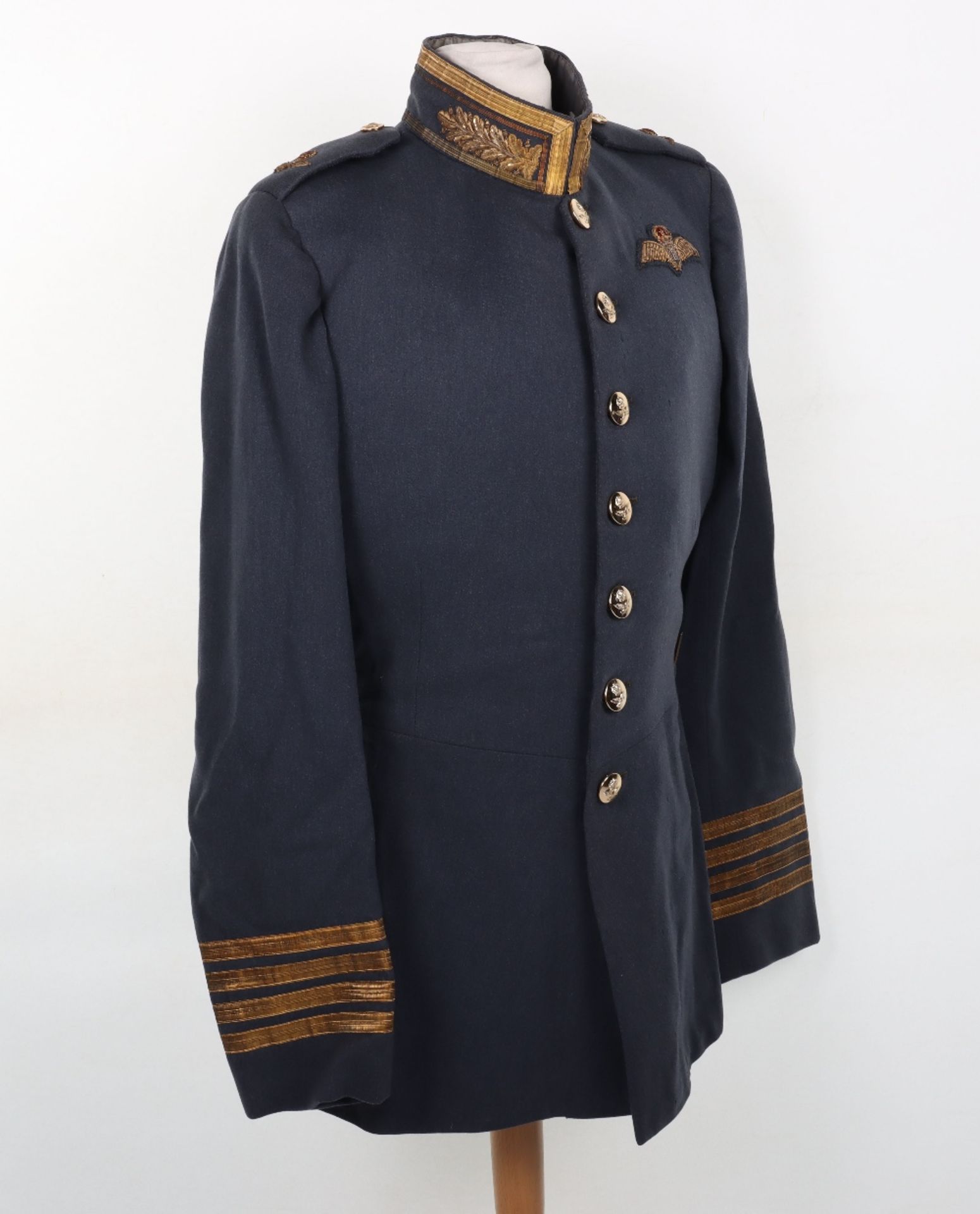 Royal Air Force Group Captains Full Ceremonial Dress Uniform and Parade Busby Attributed to Group Ca - Image 20 of 26