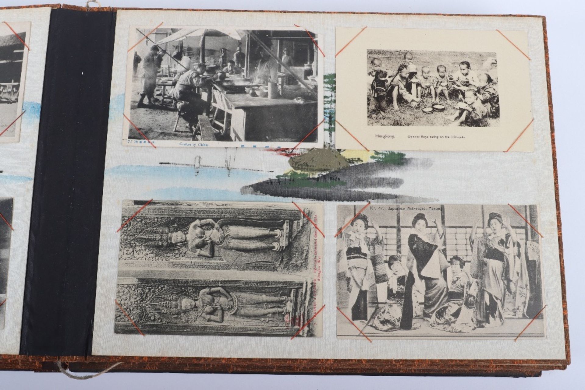 Superb Postcard Album from China and the Far East Circa 1900 - Bild 13 aus 26