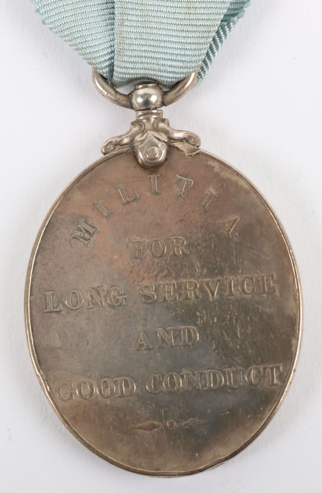 Edward VII Militia Long Service and Good Conduct Medal Durham Royal Garrison Artillery Militia - Image 3 of 4