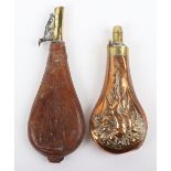 Gun Sized Copper Powder Flask