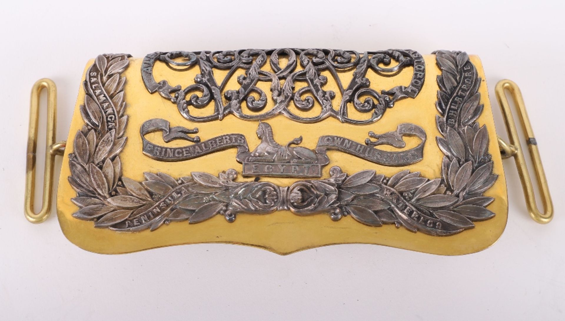 Victorian Officers Shoulder Belt Pouch of the 11th Prince Albert’s Own Hussars - Image 2 of 5