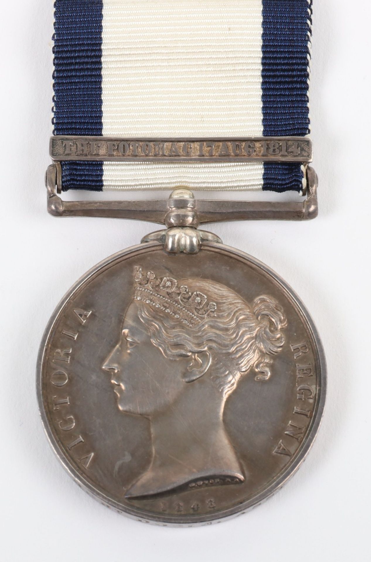 Naval General Service Medal 1793-1840 Awarded to Assistant Surgeon Robert Dobie for the Action on th