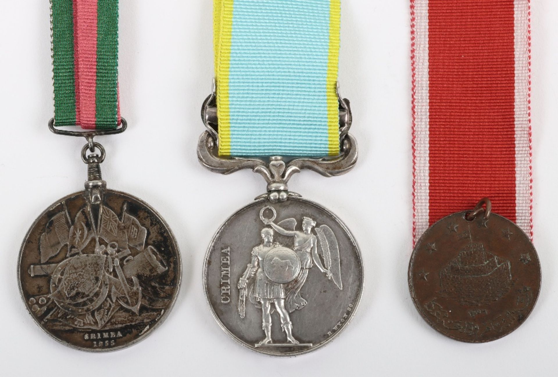 Royal Navy Victorian Campaign Medal Group of Three, - Bild 3 aus 3