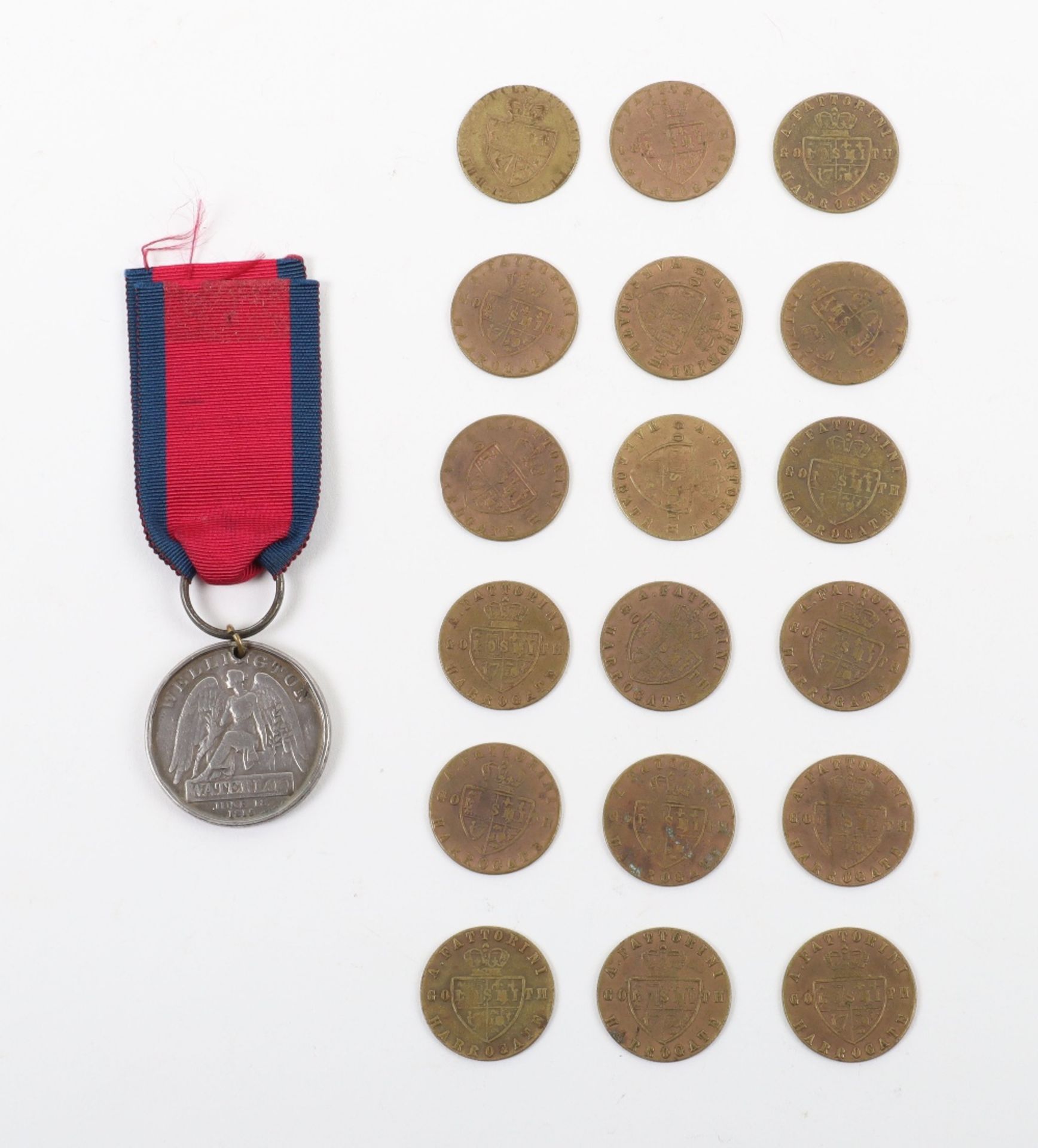 British 1815 Waterloo Medal - Image 3 of 7
