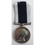 Victorian Royal Naval Long Service and Good Conduct Medal HMS Amethyst