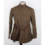 WW1 Period British Shropshire Yeomanry Warrant Officers Tunic, Equipment & Ephemera Grouping