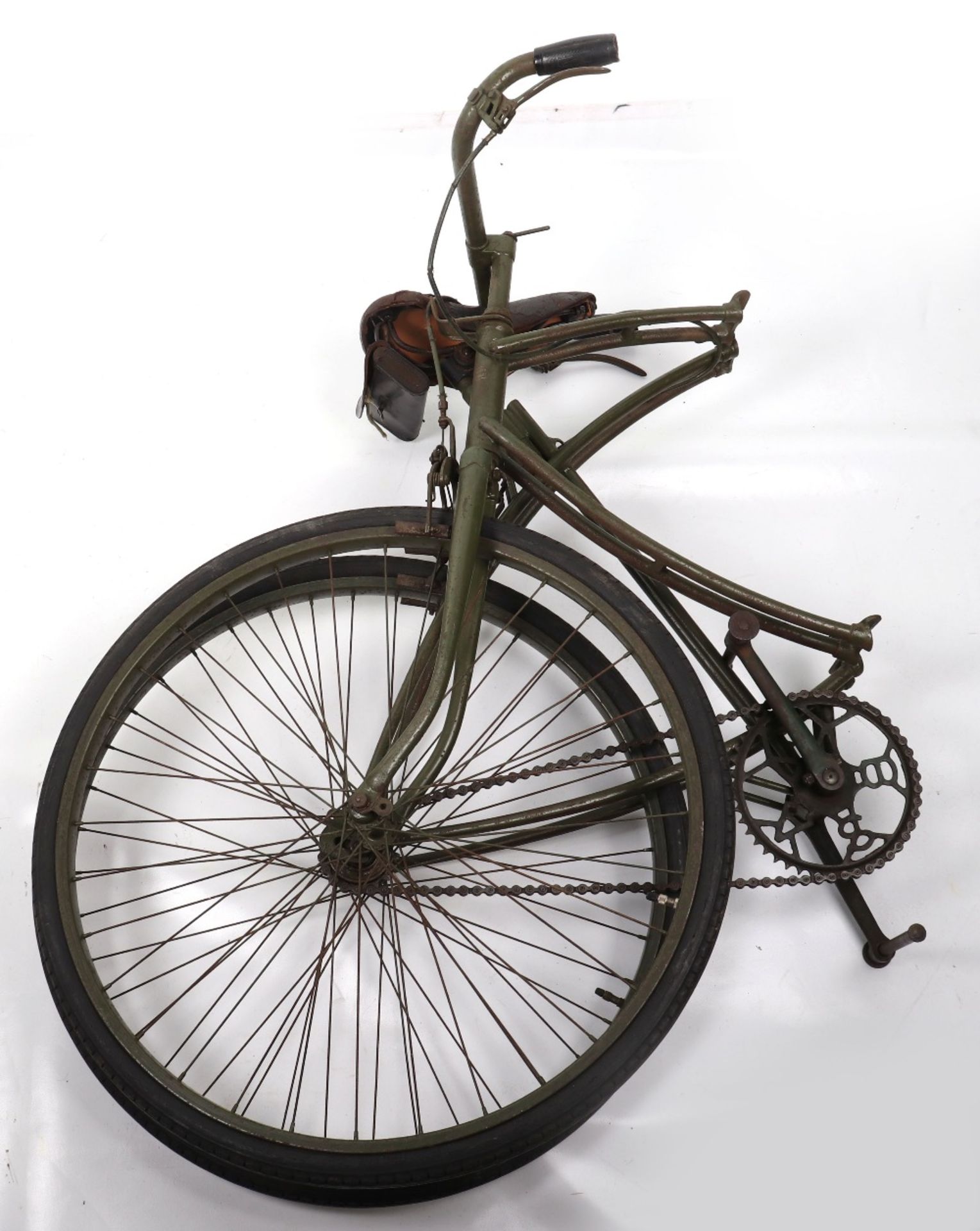 Extremely Rare 1st Model Twin Tube Airborne Forces Folding Bicycle - Bild 20 aus 21