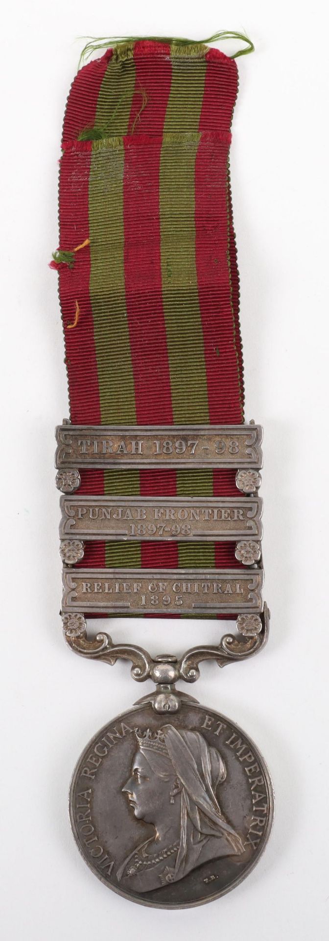 Fine British Officers Indian General Service Medal 1895-1902 4th Gurkhas