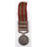 Fine British Officers Indian General Service Medal 1895-1902 4th Gurkhas