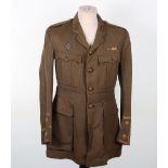 Rare WW1 British Royal Artillery Officers Cuff Rank Tunic of a British Latin American Volunteer