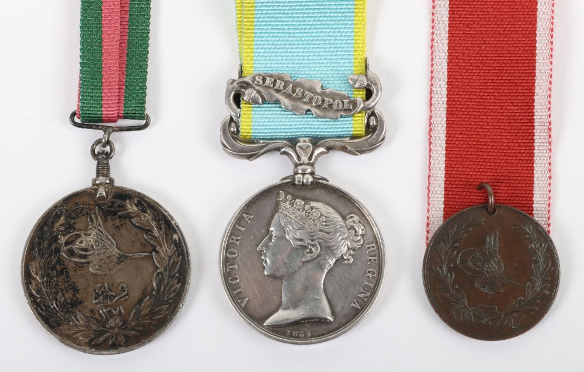 Royal Navy Victorian Campaign Medal Group of Three,