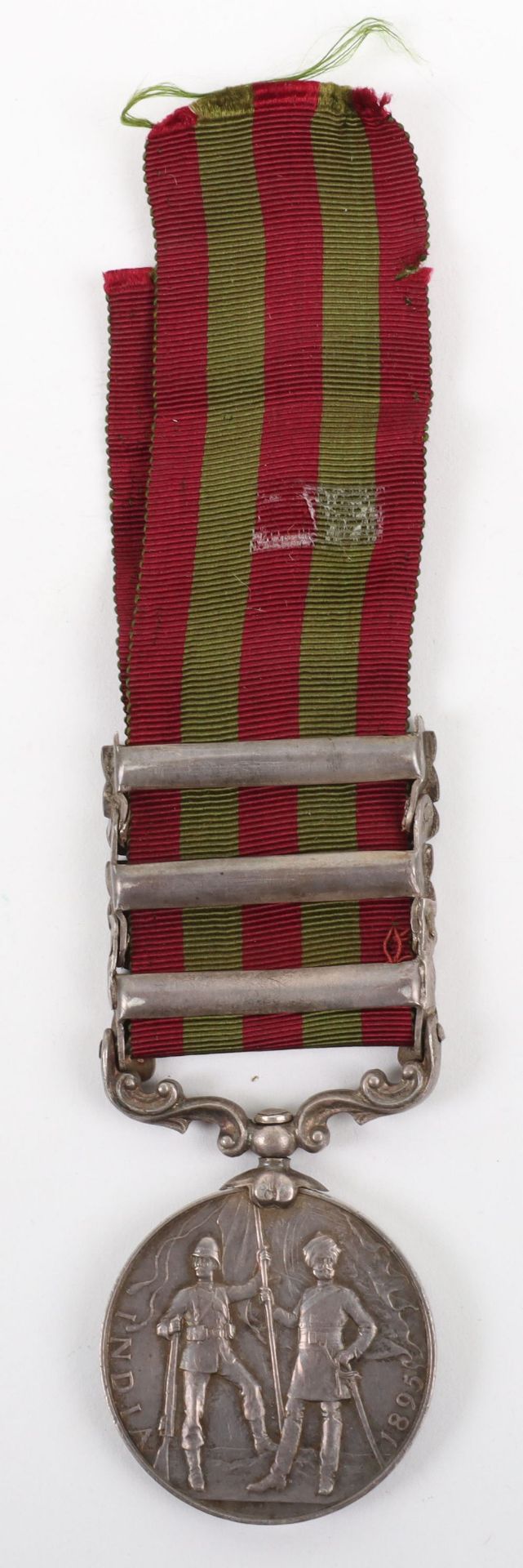 Fine British Officers Indian General Service Medal 1895-1902 4th Gurkhas - Image 2 of 5