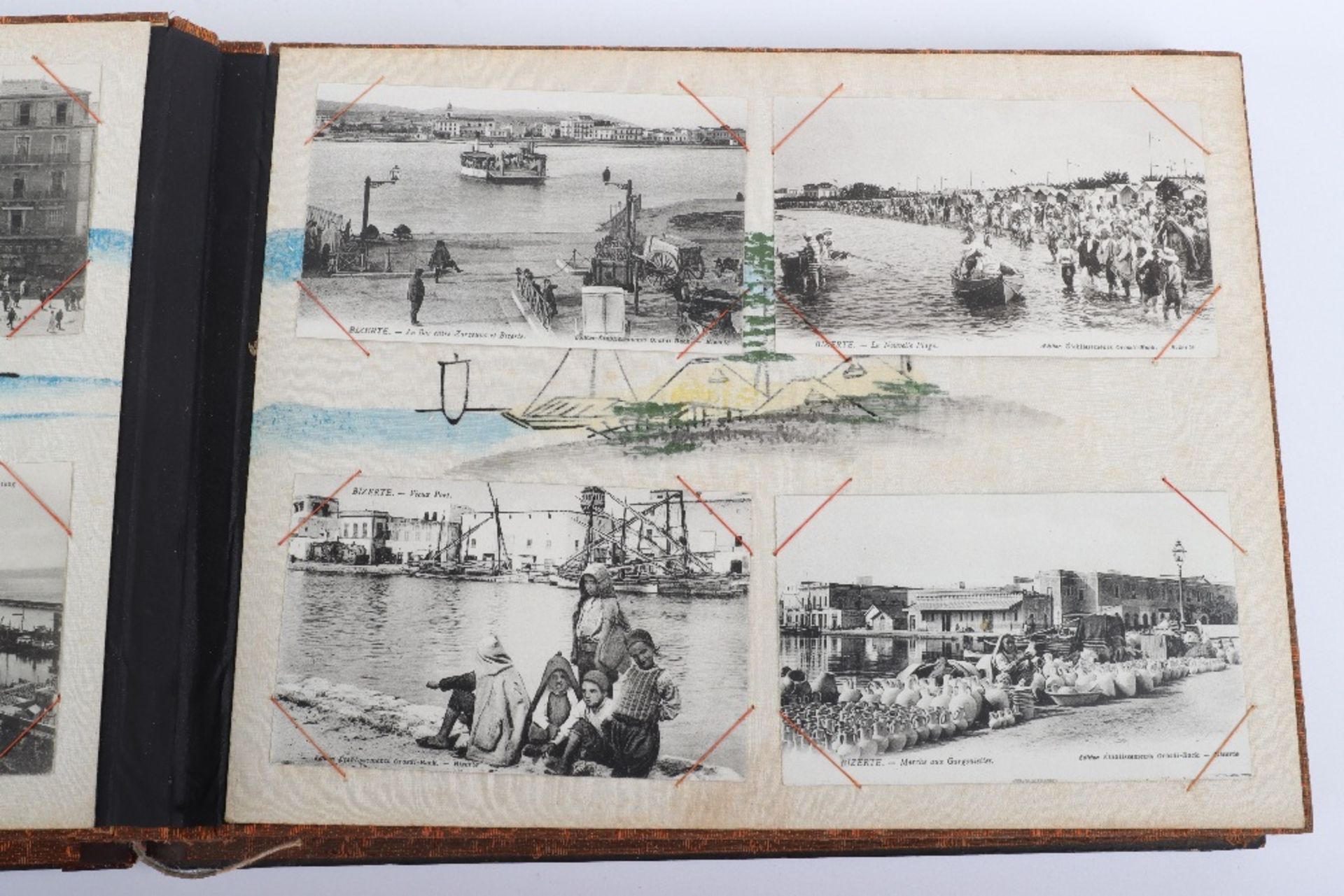 Superb Postcard Album from China and the Far East Circa 1900 - Bild 17 aus 26