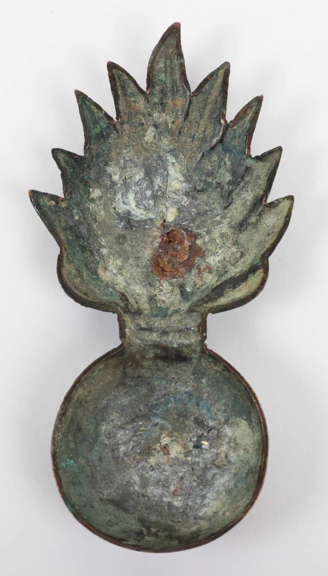 French Flaming Grenade Pouch Badge Found at Ligny / Waterloo - Image 2 of 2