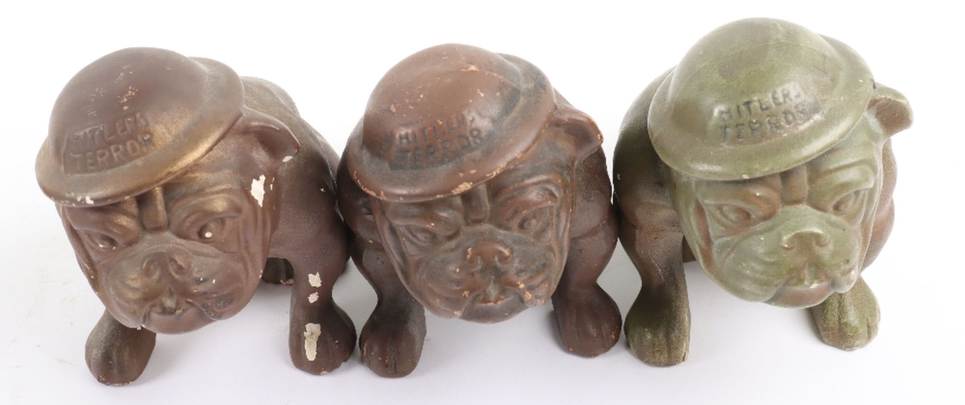 5x WW2 ‘Hitlers Terror’ Bulldog Figures - Image 6 of 7