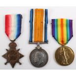 Great War Medal Trio Durham Light Infantry