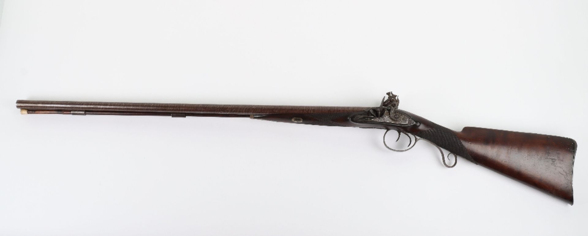 20 Bore Double Barrel Flintlock Sporting Gun c.1820 - Image 13 of 13