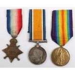 Great War Medal Trio Royal Fusiliers
