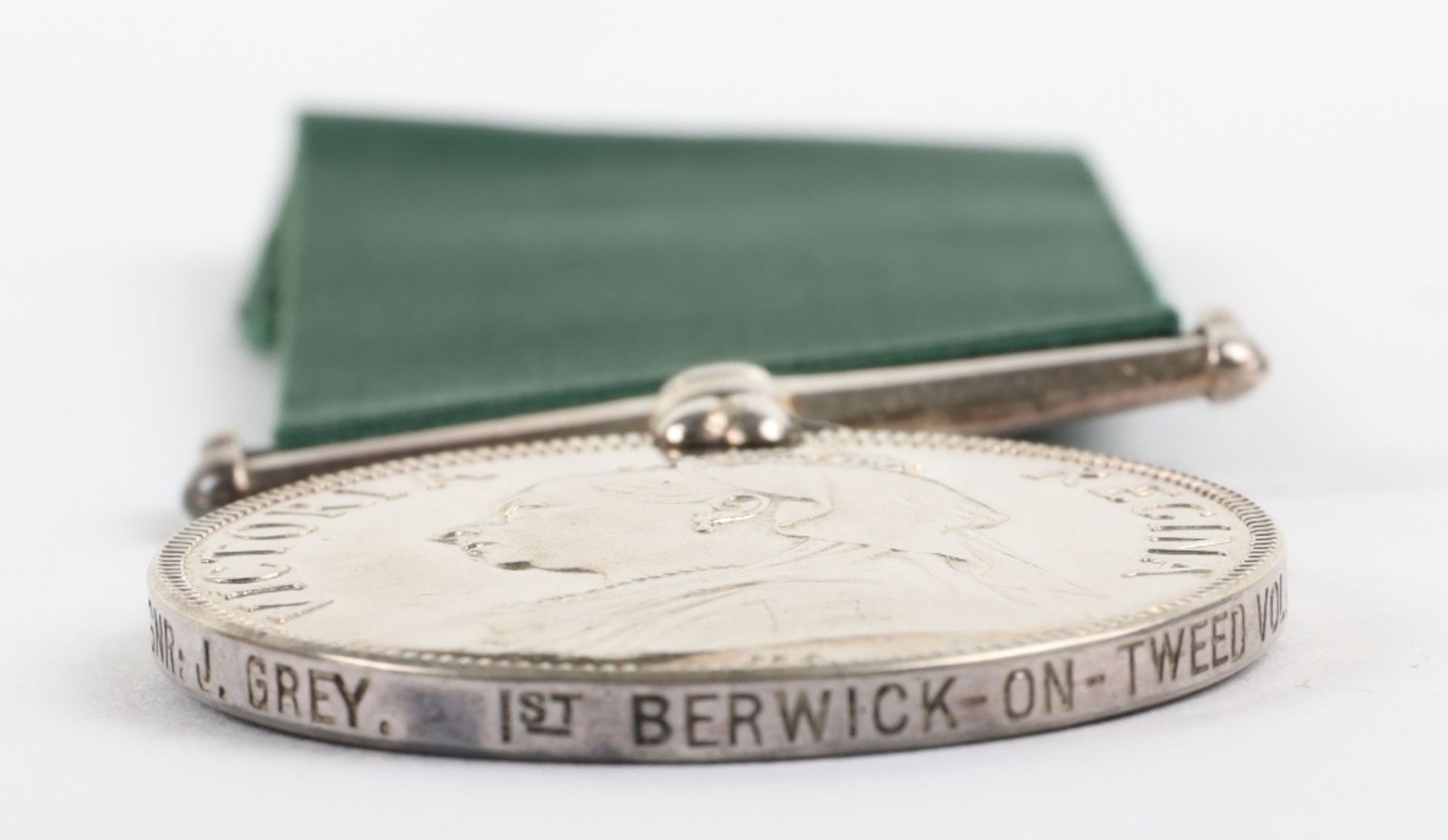 Victorian Volunteer Force Long Service Medal Berwick-on-Tweed Volunteer Artillery - Bild 3 aus 3