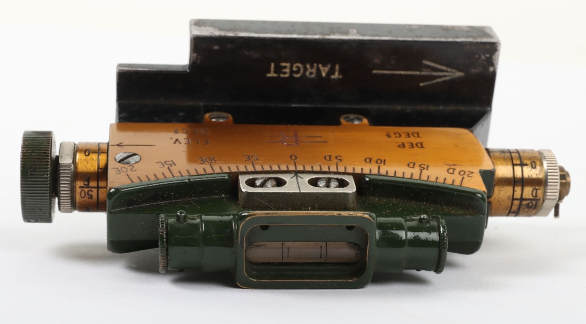 WW1 1918 Dated British Vickers Machine Gun Clinometer - Image 8 of 10