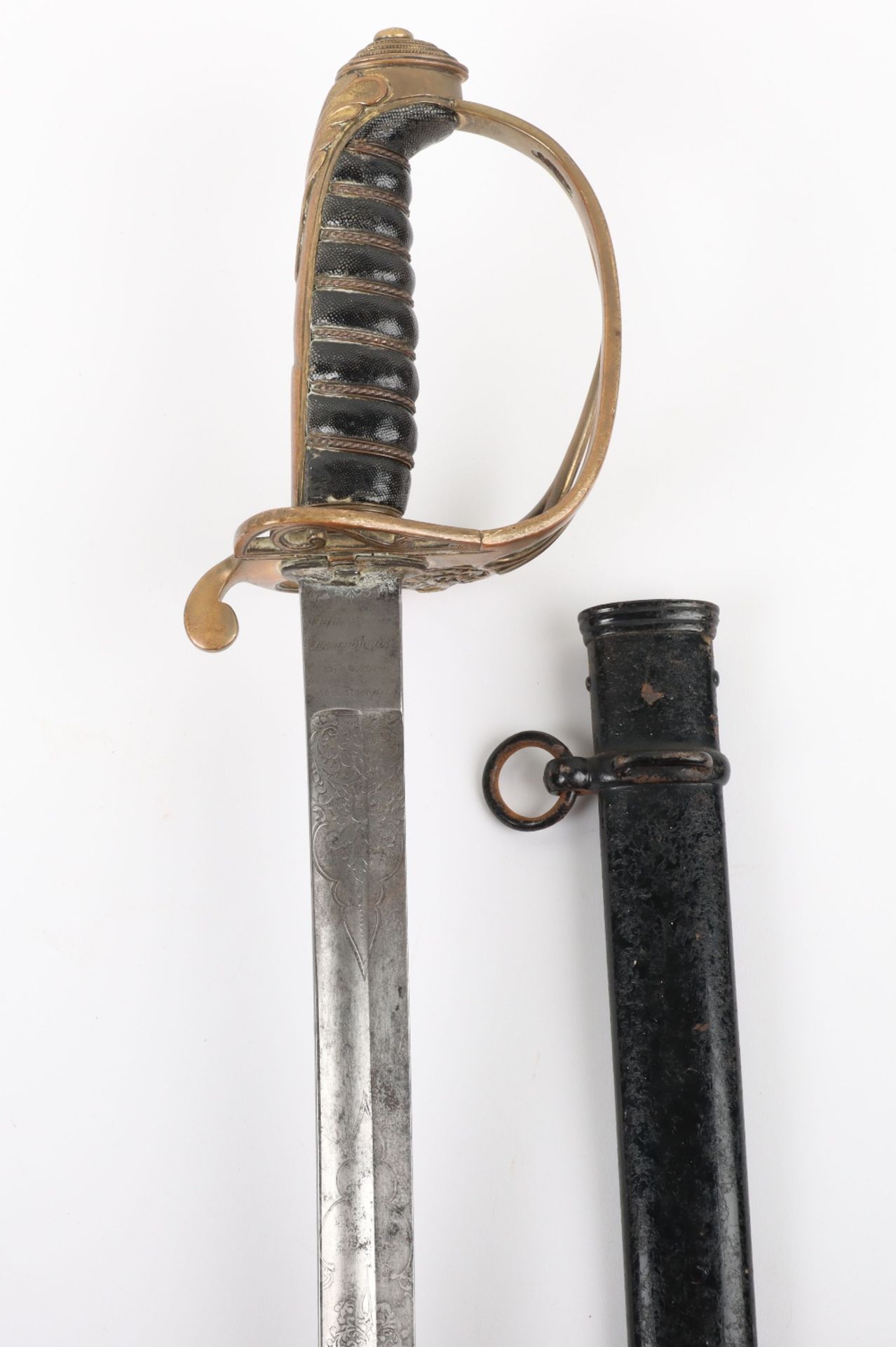 British 1845 Pattern Infantry Officers Sword - Image 2 of 14