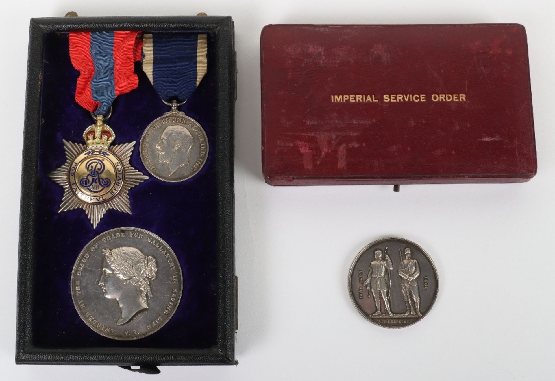 Very Interesting and Unusual Family Medal Groups to the Cuscaden Family from County Wexford, Ireland