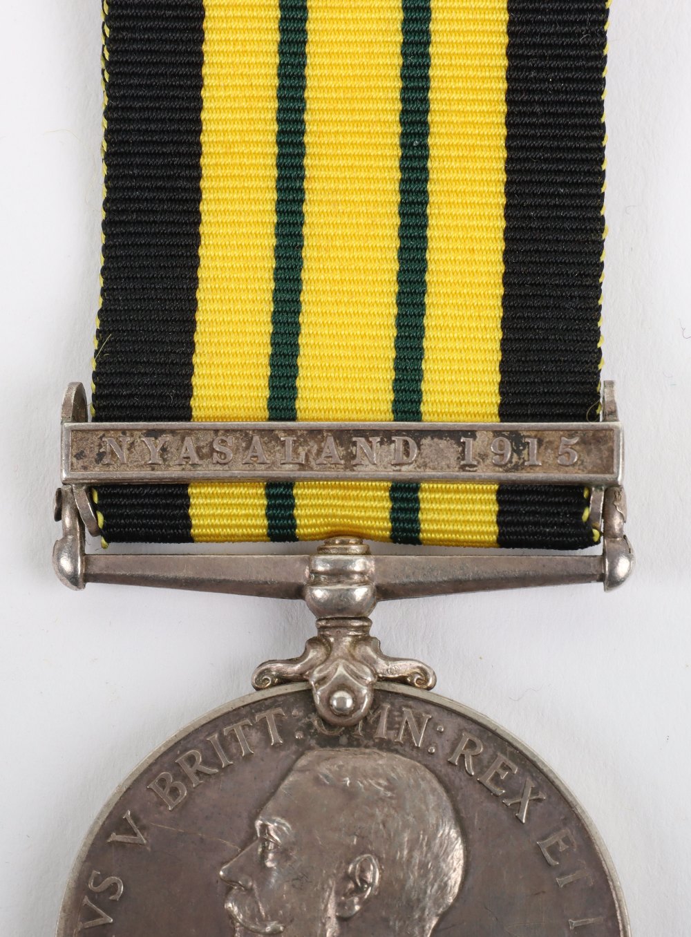 An Unusual Africa General Service Medal for Service in Quelling the Chilembwe Uprising in the Shire - Image 3 of 4