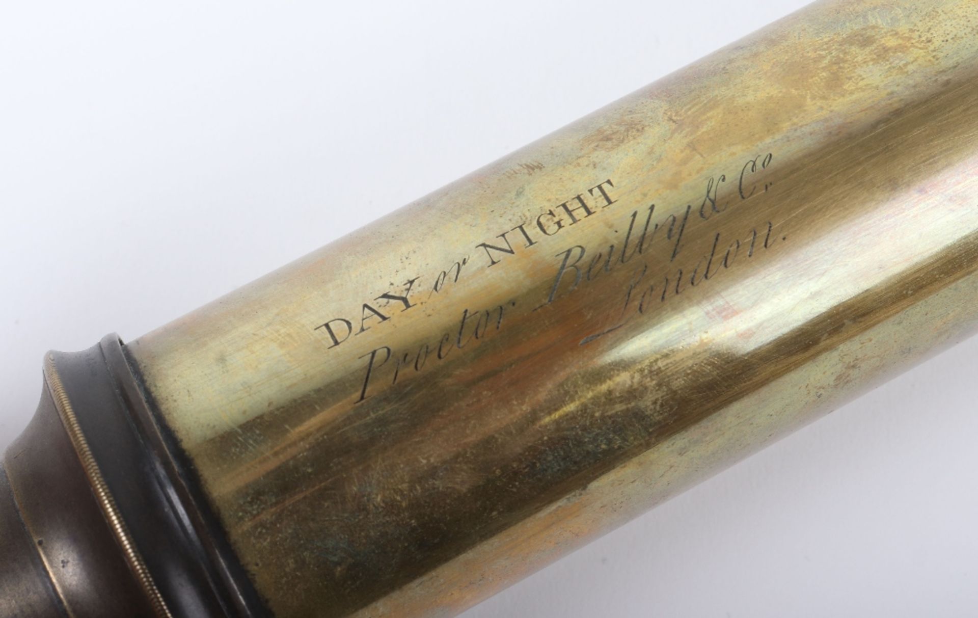 19th Century Naval Telescope by Proctor Beilby & Co London - Image 7 of 7