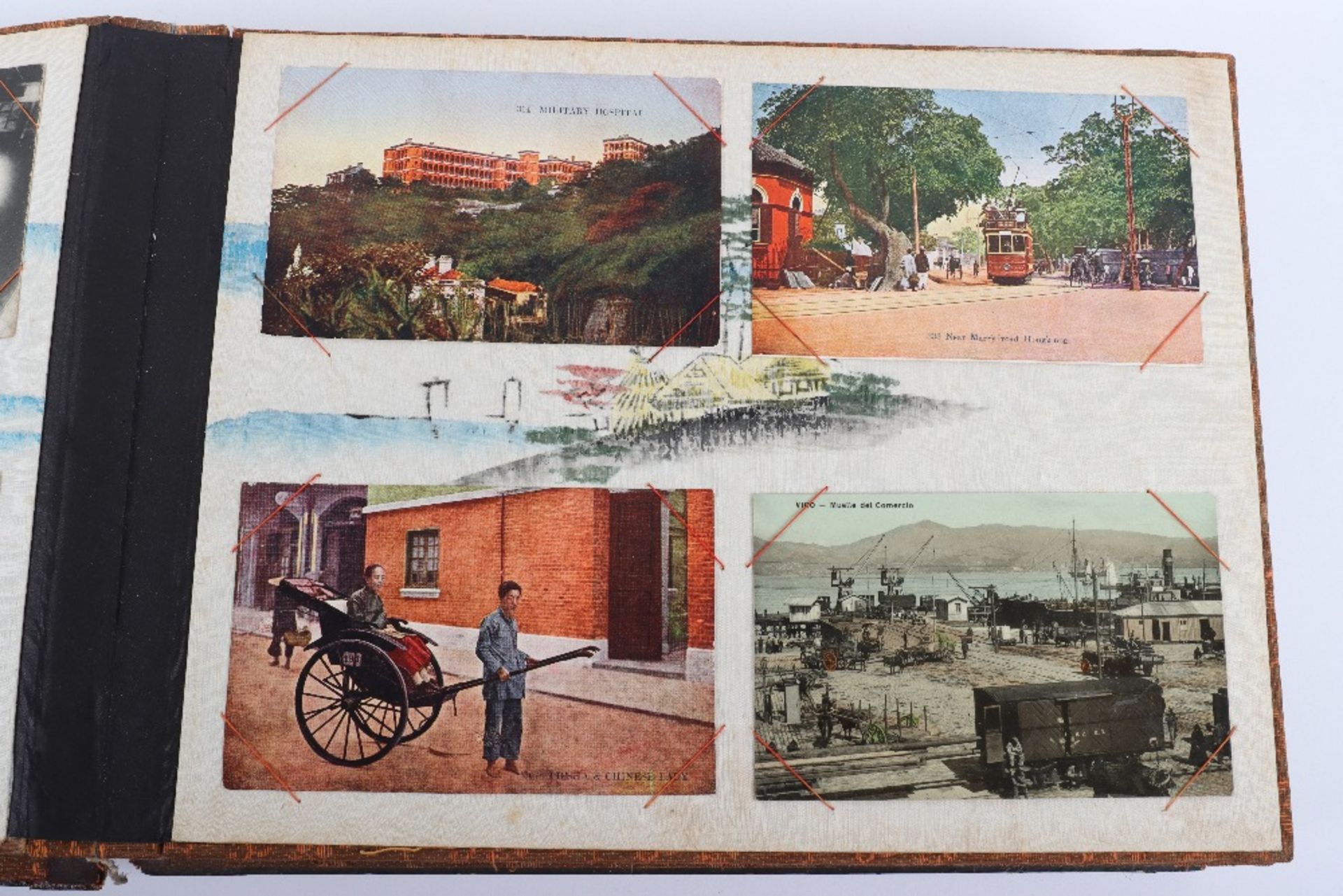 Superb Postcard Album from China and the Far East Circa 1900 - Bild 8 aus 26