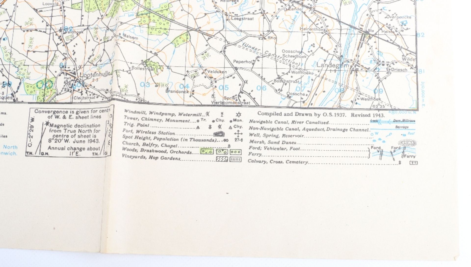 Grouping of WW2 Military Maps of Mostly Occupied Europe - Image 7 of 13