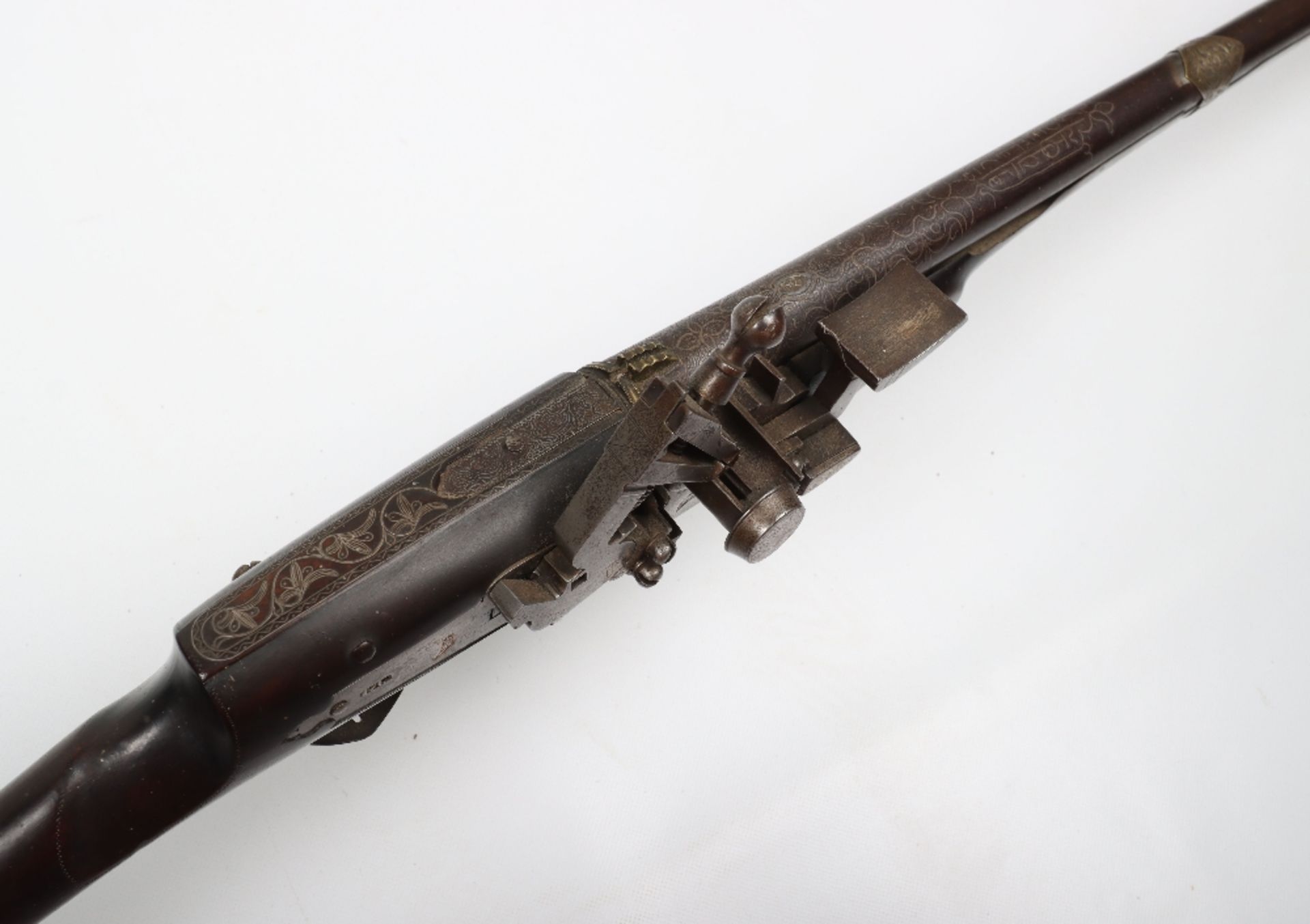 North African Kabyle Snaphaunce Gun, 19th Century - Image 5 of 16