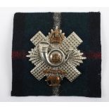 Highland Light Infantry Senior NCO’s Glengarry Badge