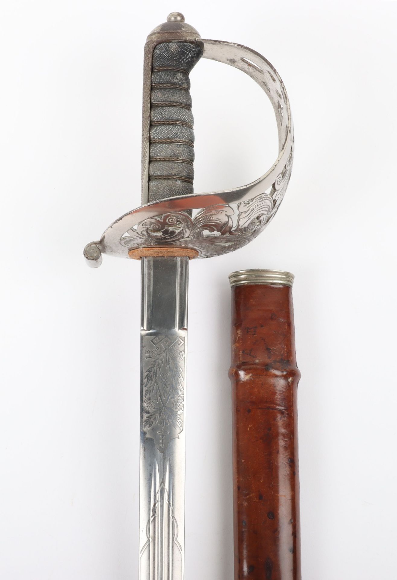 Edward VII Scottish Field Officers Sword - Image 2 of 14