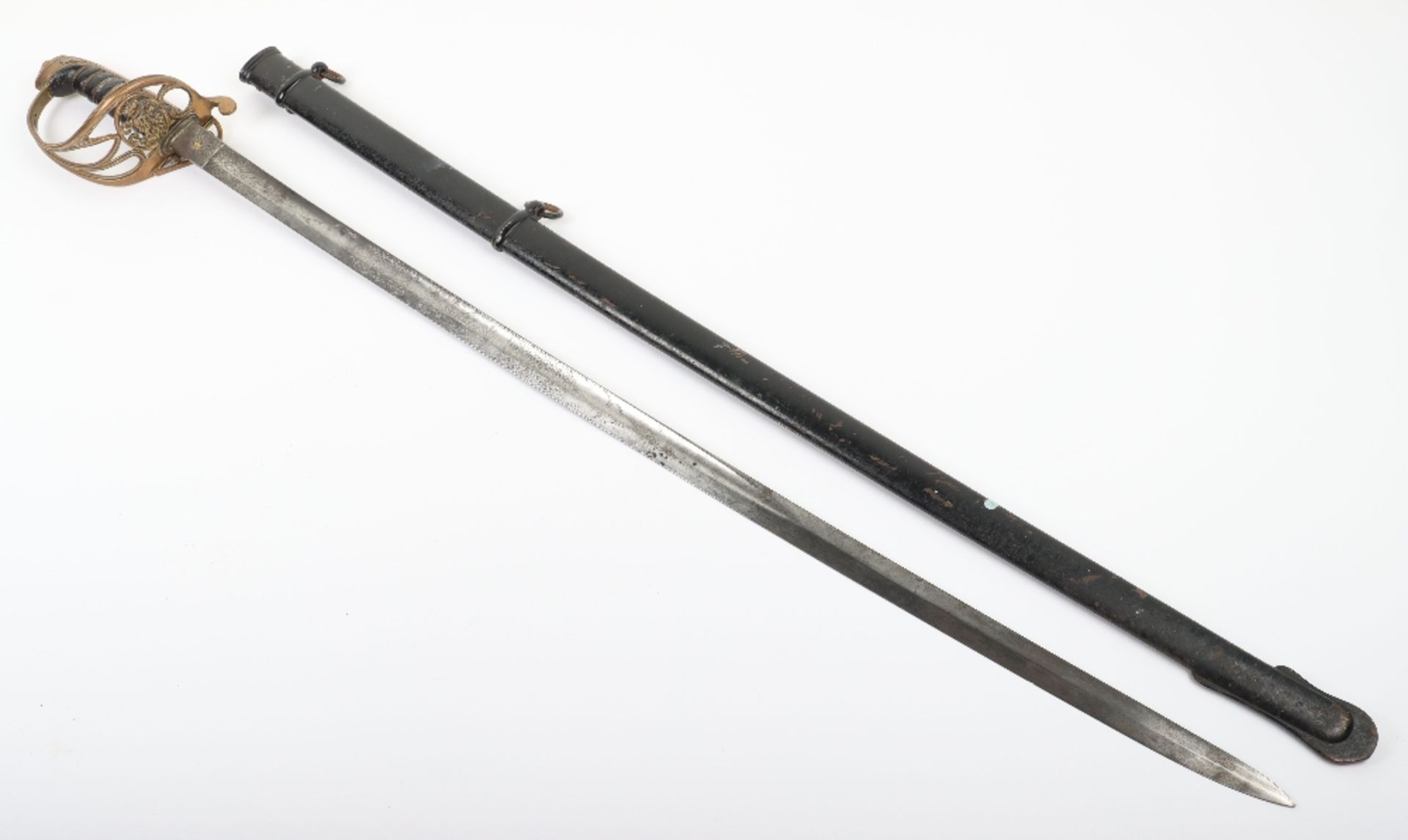 British 1845 Pattern Infantry Officers Sword - Image 13 of 14