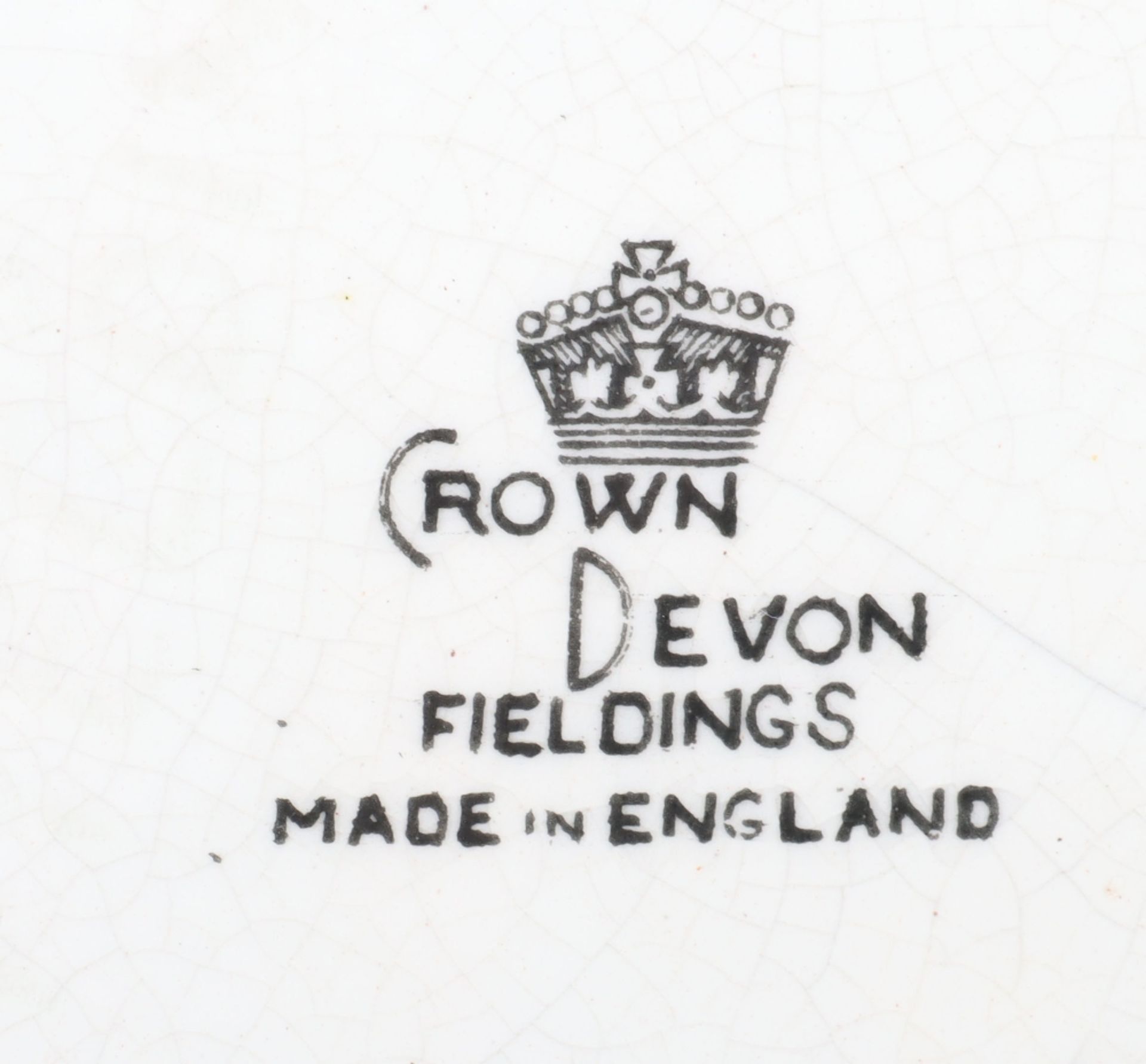 A Rare Crown Devon Fieldings ‘Caught In The Allies Web’ Ashtray - Bild 7 aus 7