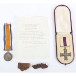 A Fine Great War Battle of Cambrai Tank Corps Military Cross Pair of Medals