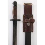 WW1 Canadian Issued 1907 Pattern Bayonet by Wilkinson