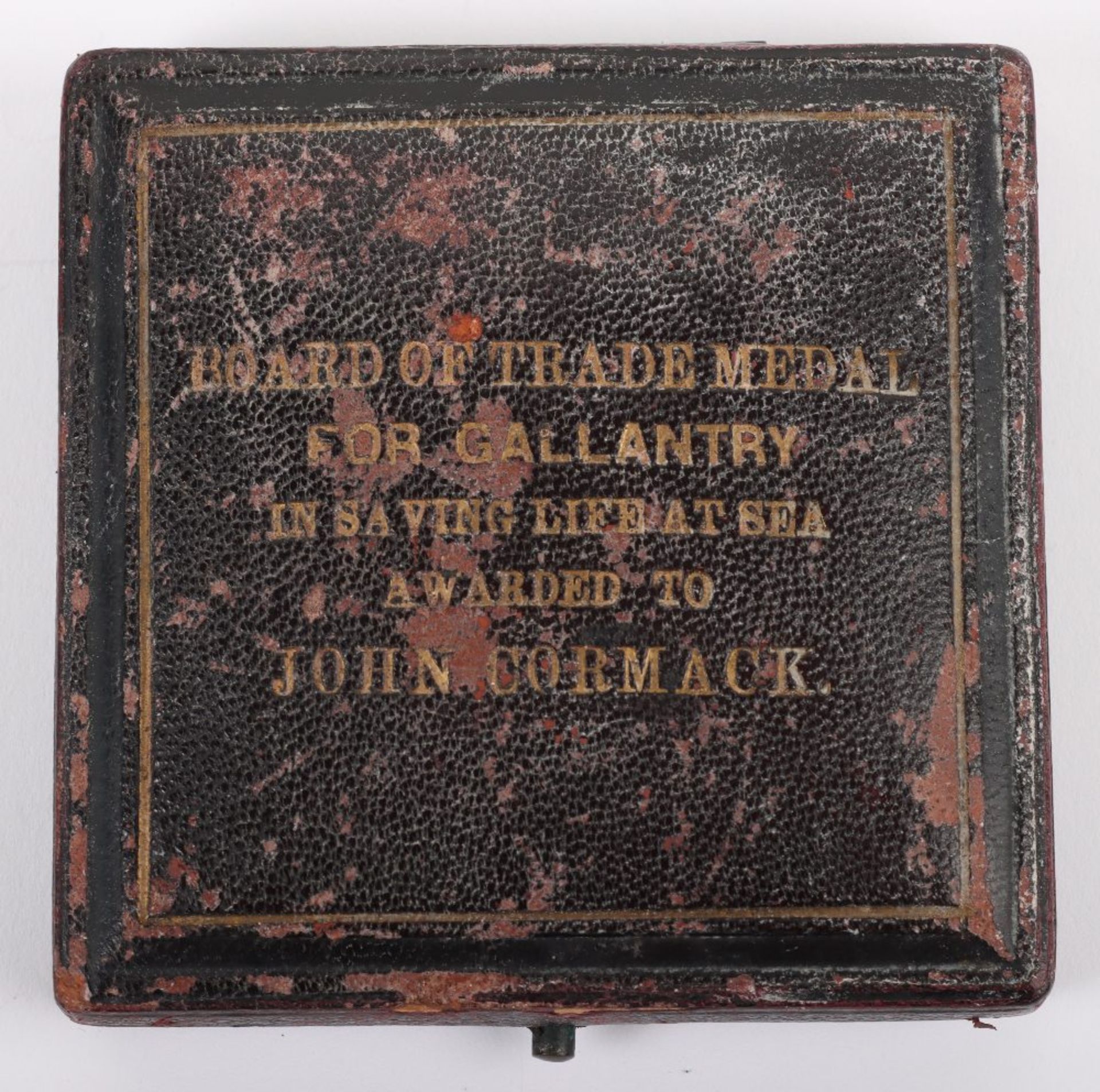 Board of Trade Medal for Gallantry in Saving Life at Sea Awarded to the Master of a Fishing Boat for - Image 2 of 9