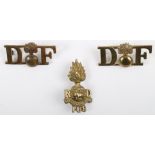 Royal Dublin Fusiliers Shoulder Titles