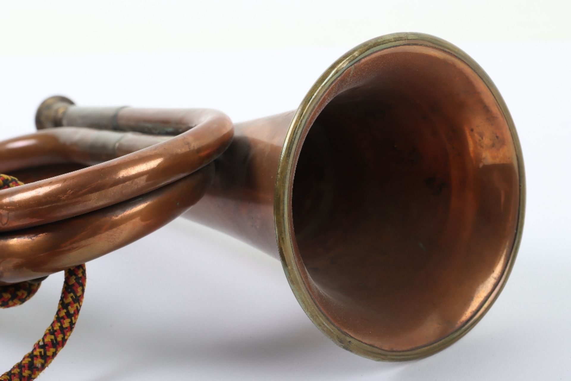 WW1 Period Gloucestershire Regiment Personalised Bugle - Image 12 of 12