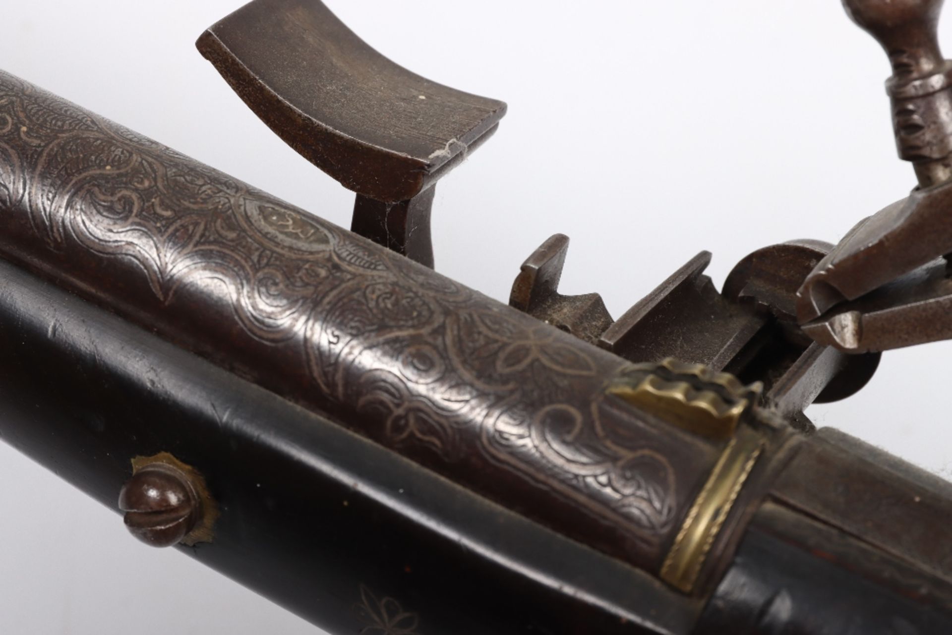 North African Kabyle Snaphaunce Gun, 19th Century - Image 14 of 16