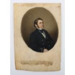^ Small Portrait Miniature of an Early Naval Officer