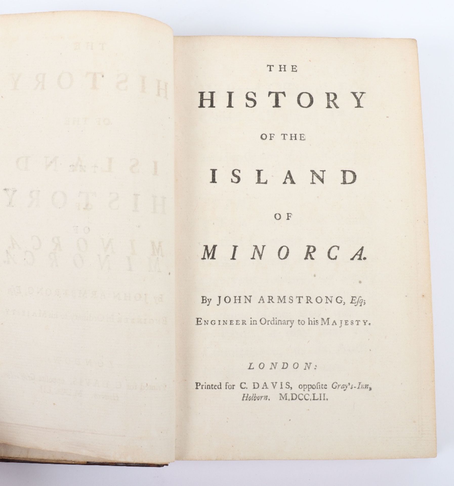 Collection of Early and Interesting Books on the History of Minorca - Image 4 of 9