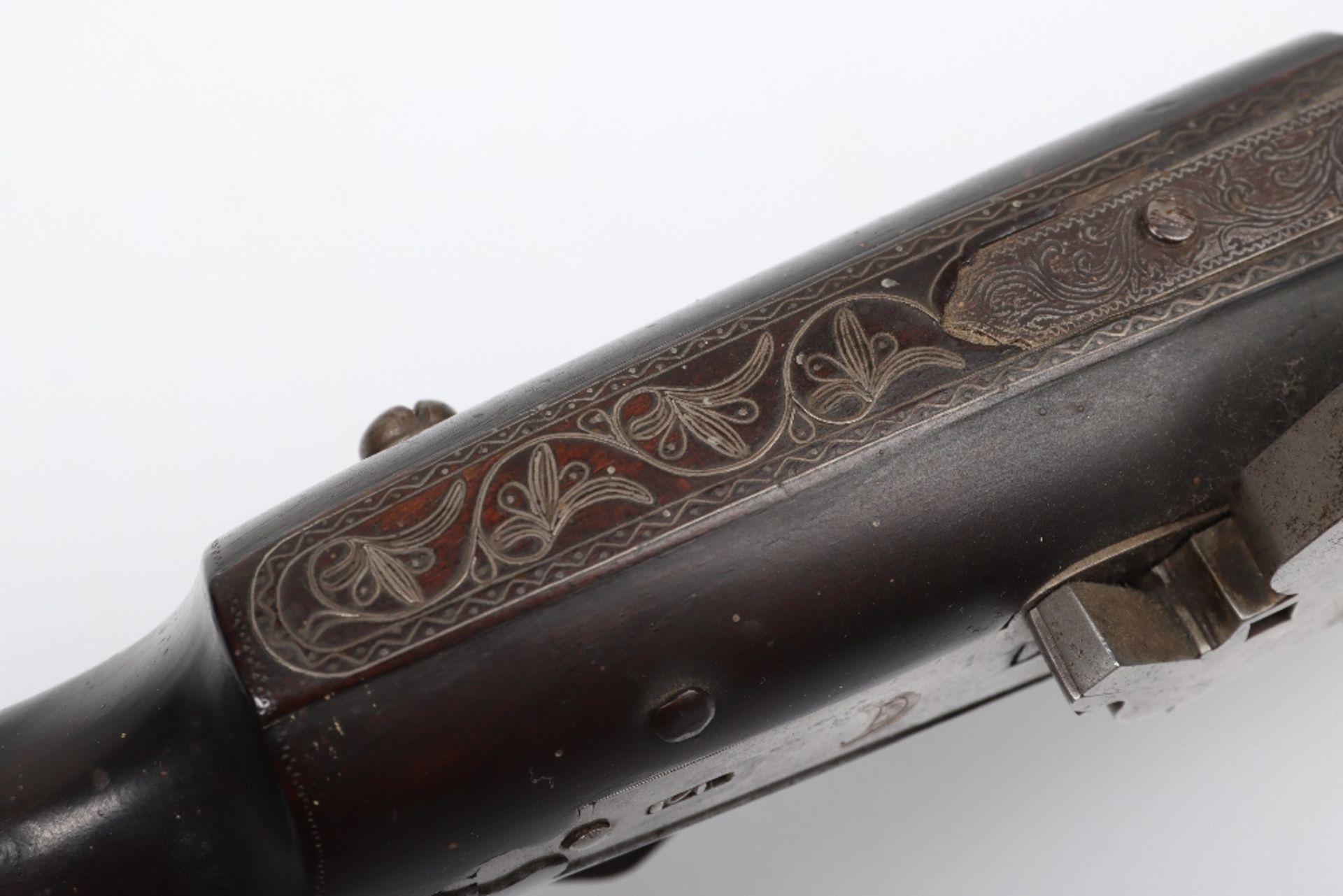 North African Kabyle Snaphaunce Gun, 19th Century - Image 6 of 16