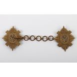 Pair of Early Royal Scots Officers Cloak Chains