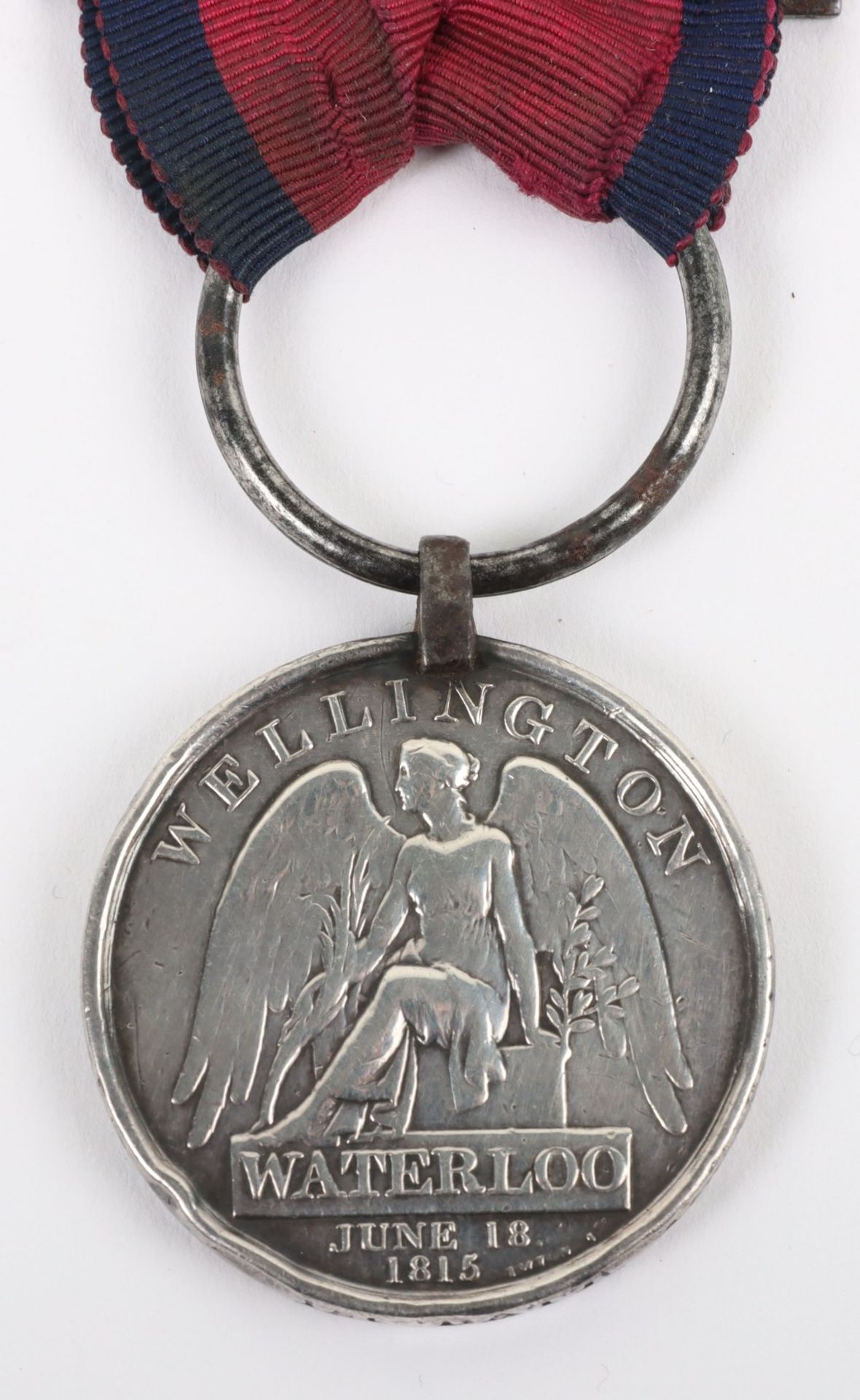British 1815 Waterloo Medal 4th or Kings Own Regiment of Foot - Image 5 of 5