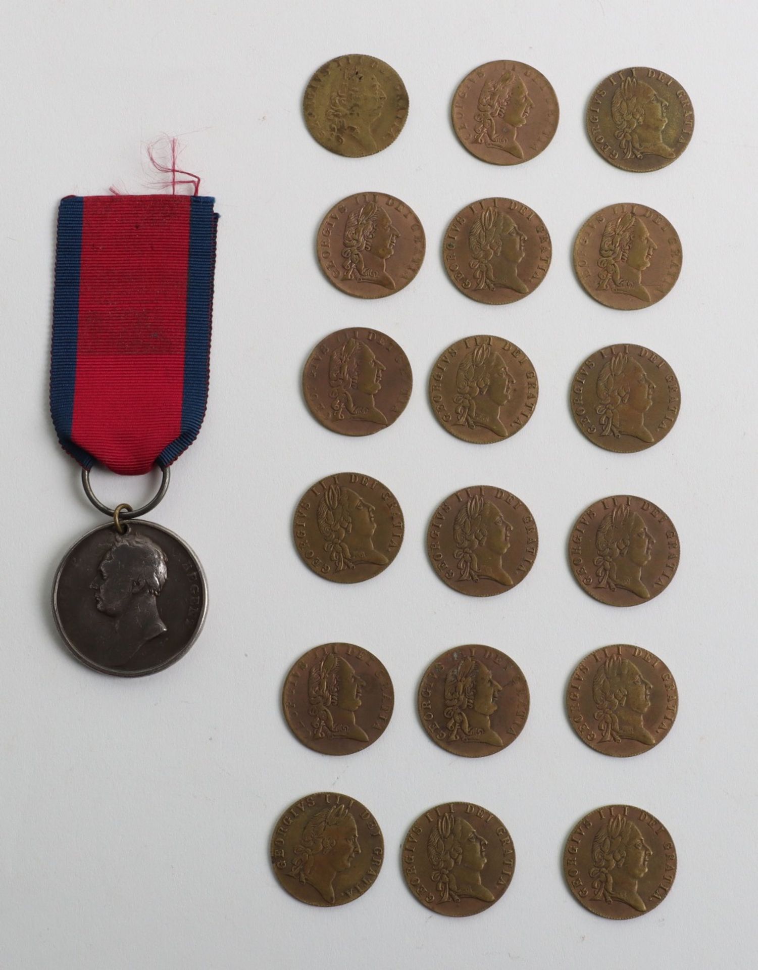 British 1815 Waterloo Medal - Image 7 of 7